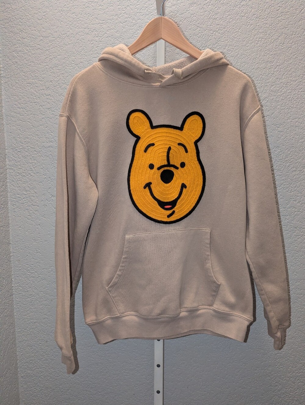 Disney Winnie the Pooh Sand Embroidered Fleece Hoodie S